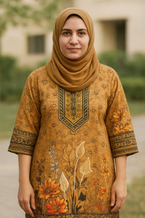 Yellow Printed Kurti for Women