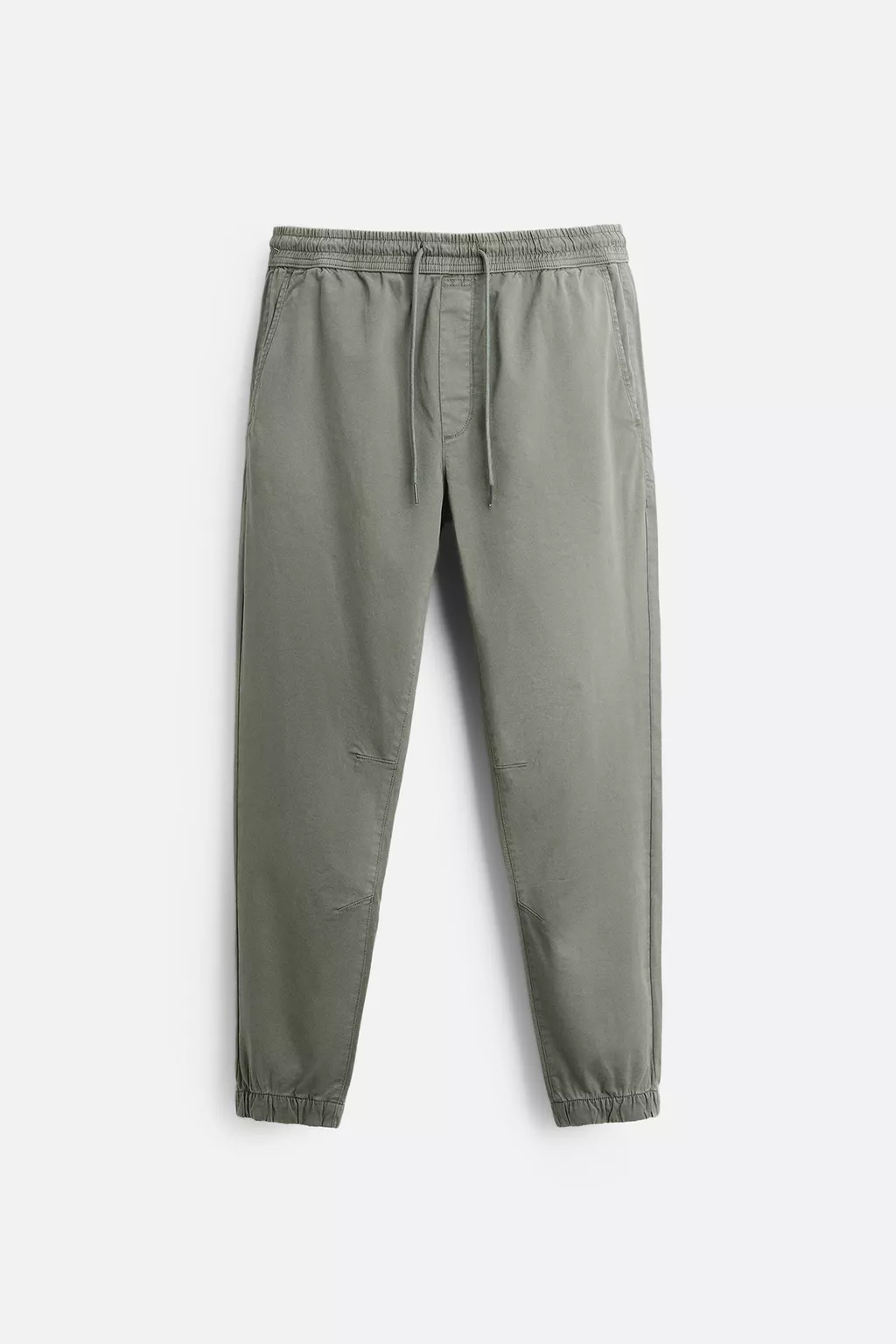 Stretchy Cotton Green Trouser